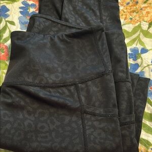 Constantly Varied Gear Black Leopard Leggings